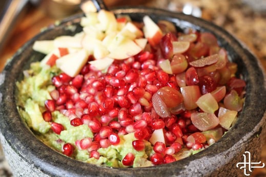 harvest holiday guacamole 