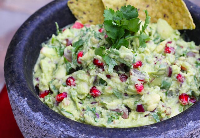 harvest holiday guacamole 