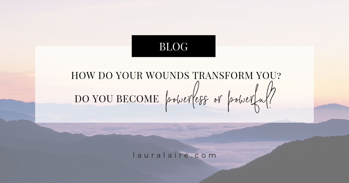 turn your wounds into wisdom